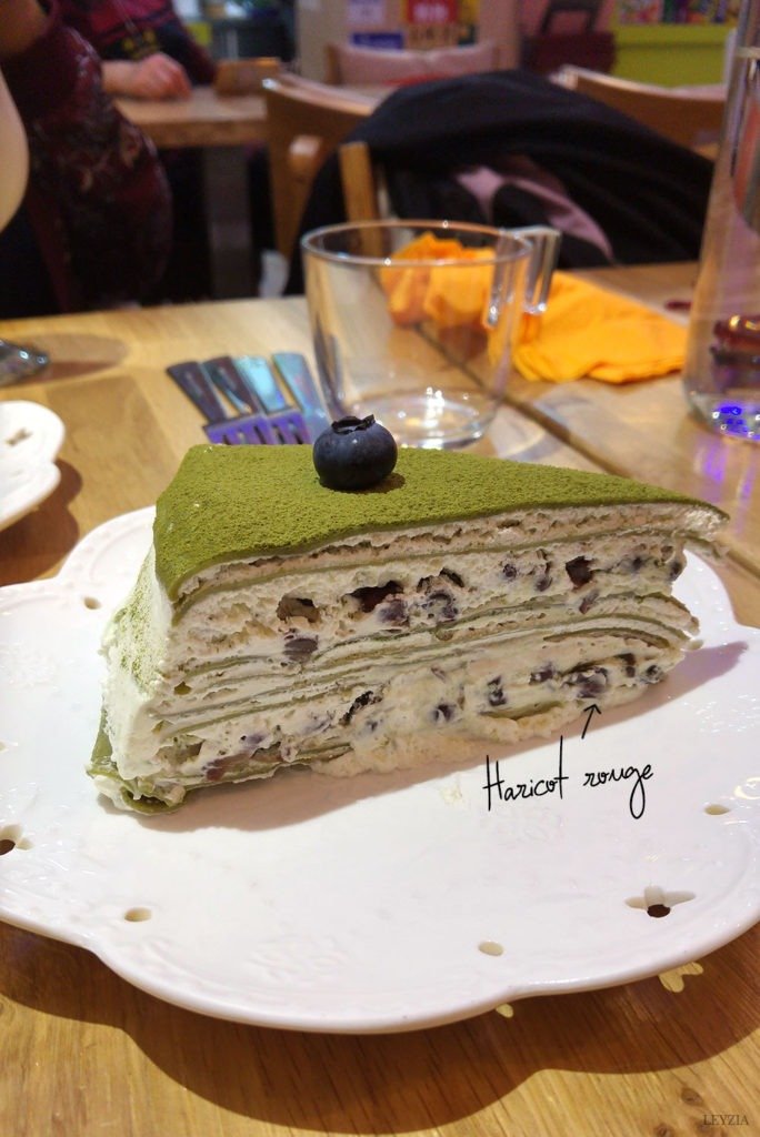 Millefeuille matcha
