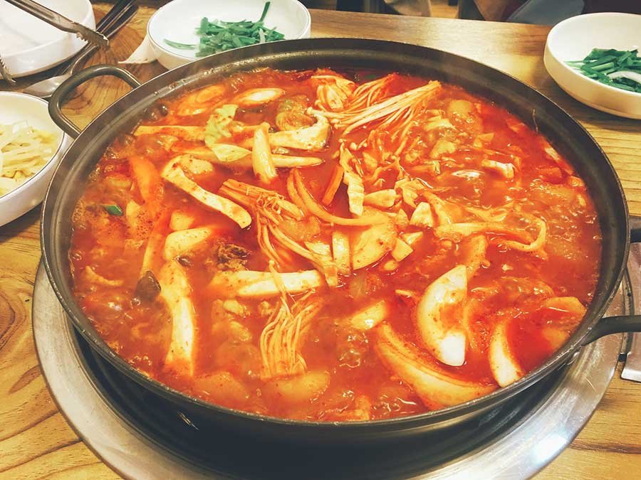 ragout de kimchi