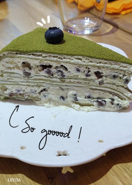 Millefeuille matcha